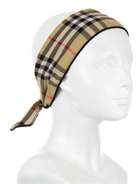 burberry head wrap